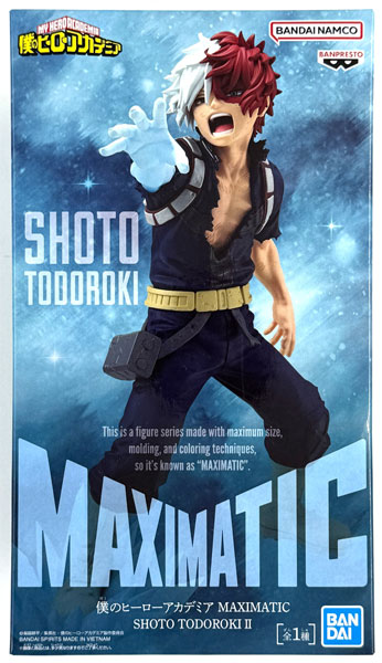 中古】(本体A/箱B)僕のヒーローアカデミア MAXIMATIC SHOTO TODOROKI