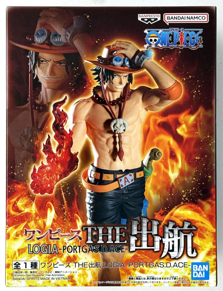 中古】(本体A/箱B)ワンピース THE出航LOGIA-PORTGAS.D.ACE- (プライズ