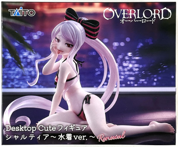 【中古】(本体A/箱B)オーバーロード Desktop Cute フィギュア シャルティア～水着ver.～Renewal (プライズ)[タイトー]《発売済・在庫品》