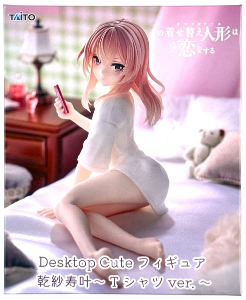 【中古】(本体A/箱B)その着せ替え人形は恋をする Desktop Cute フィギュア 乾紗寿叶～Tシャツver.～ (プライズ)[タイトー]《発売済・在庫品》