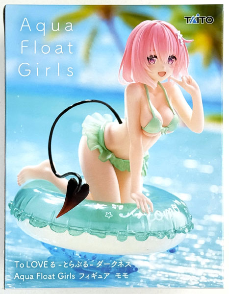【中古】(本体A/箱B)To LOVEる-とらぶる-ダークネス Aqua Float Girls フィギュア モモ (プライズ)[タイトー]《発売済・在庫品》