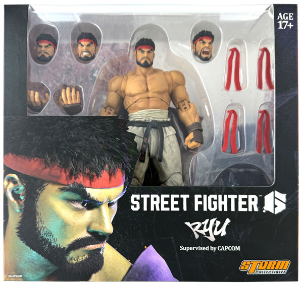 【中古】(本体B+/箱B)ストリートファイター6 アクションフィギュア リュウ[ストームコレクティブルズ]《発売済・在庫品》