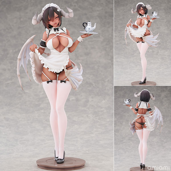 【特典】「悪魔メイド、奉仕の時間 獄奈」 1/6 完成品フィギュア
