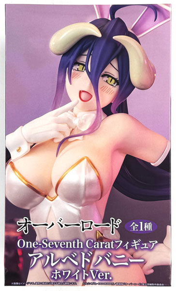 【中古】(本体A/箱B)オーバーロード One-Seventh Caratフィギュア アルベド バニーホワイトVer. (プライズ)[システムサービス]《発売済・在庫品》
