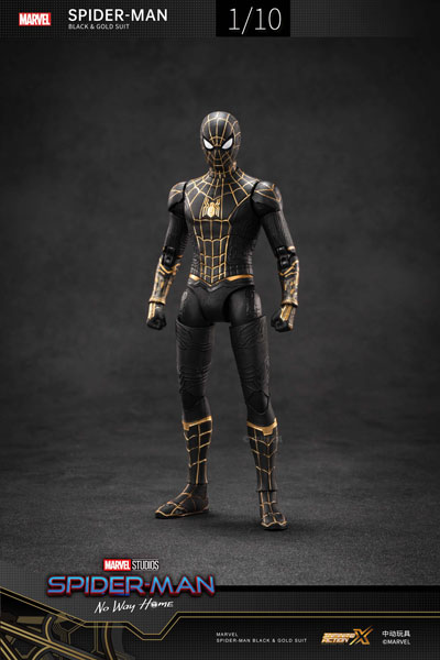 スパイダーマン ブラック＆ゴールドスーツ ノー・ウェイ・ホーム (7