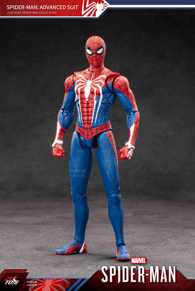 スパイダーマン アドバンス・スーツ (7インチ Xシリーズ)[ZD Toys