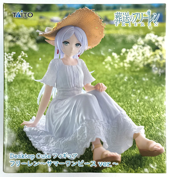【中古】(本体A/箱B)葬送のフリーレン Desktop Cute フィギュア フリーレン～サマーワンピースver.～ (プライズ)[タイトー]《発売済・在庫品》