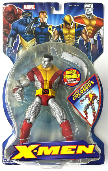 【中古】(本体A/箱B)X-MEN 6インチ アクションフィギュア アソート3 コロッサス[ハピネット・ロビン]《発売済・在庫品》