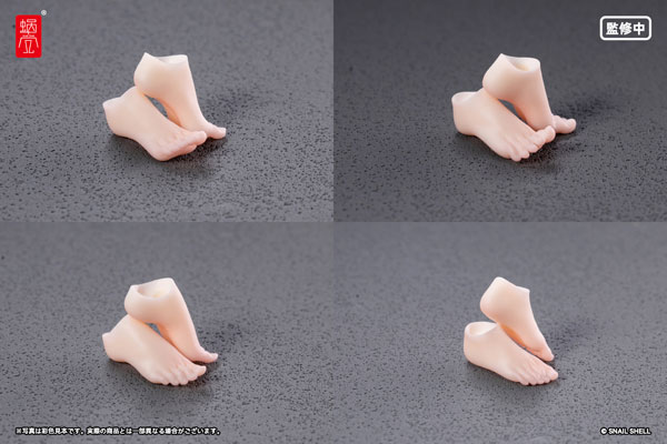 冒険者 スネイル用オプションフットパーツセット 1/12 完成品オプションパーツ