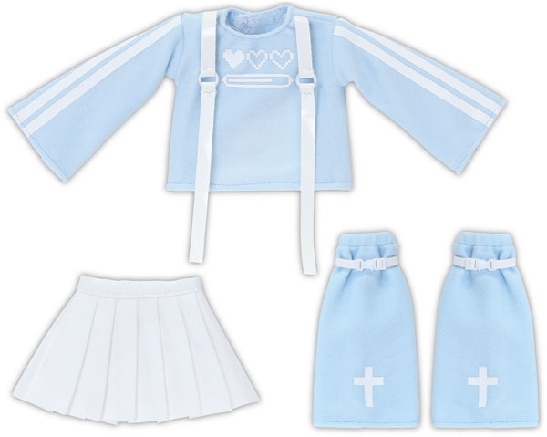 1/6 PNXS パステルエンジェルロンTset ライトブルー×ホワイト (ドール用)[アゾン]《０５月予約》
