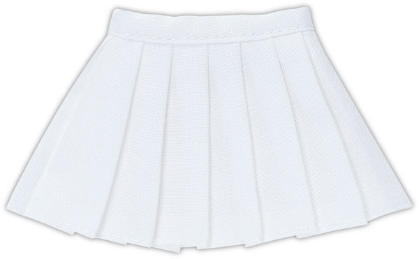 1/6 PNXS シンプルプリーツスカート ホワイト (ドール用)[アゾン]《０５月予約》