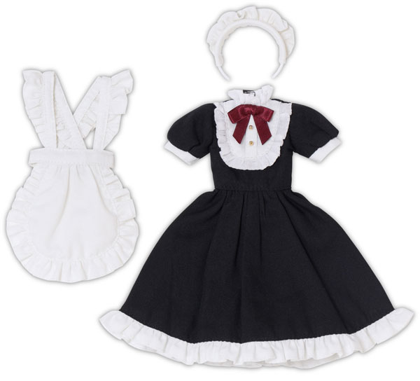 1/6 PNS クラシカルフリルメイドset ブラック (ドール用)[アゾン]《０５月予約》