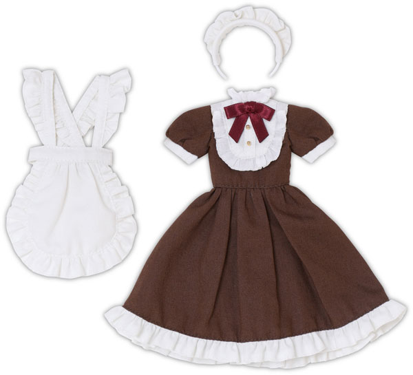 1/6 PNS クラシカルフリルメイドset ブラウン (ドール用)[アゾン]《０５月予約》