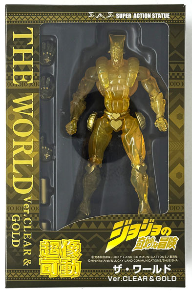 超像可動 ジョジョの奇妙な冒険 第3部 ザ・ワールド Ver.CLEAR ＆ GOLD