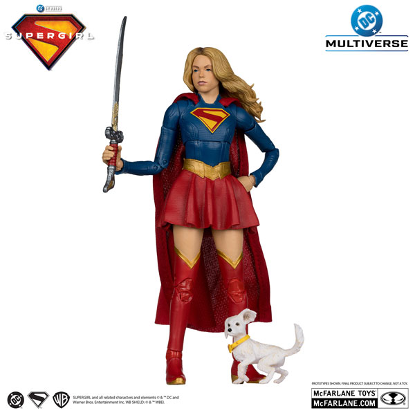 【新品未開封】マクファーレントイズ フラッシュ&スーパーガール DCマルチバース 7″フィギュア DXシアトリカルed. スーパーガール