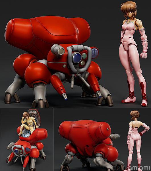 PLAMAX minimum factory MF-94 攻殻機動隊 草薙素子 with フチコマ 1/20 プラモデル