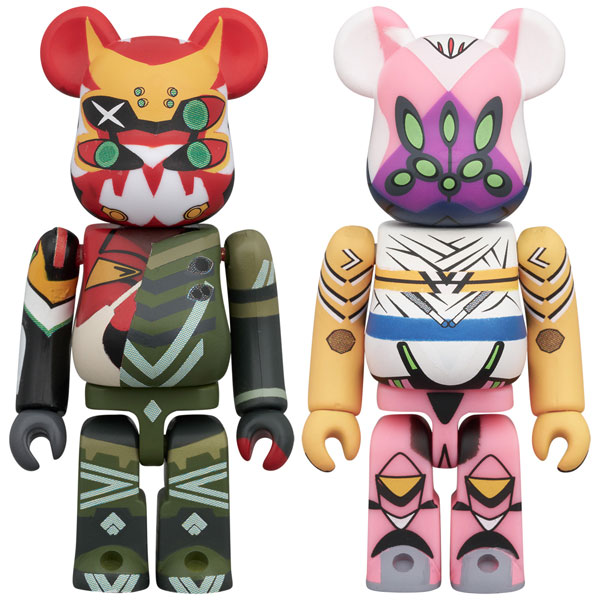 BE@RBRICK 100%ヱヴァンゲリヲン キューブリック セット BE＠RBRICK 2PCS SET エヴァンゲリオン 新2号機α ＆ エヴァンゲリオン