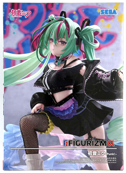 中古】(本体A/箱B)初音ミクシリーズ FIGURIZMα “初音ミク”-Punk