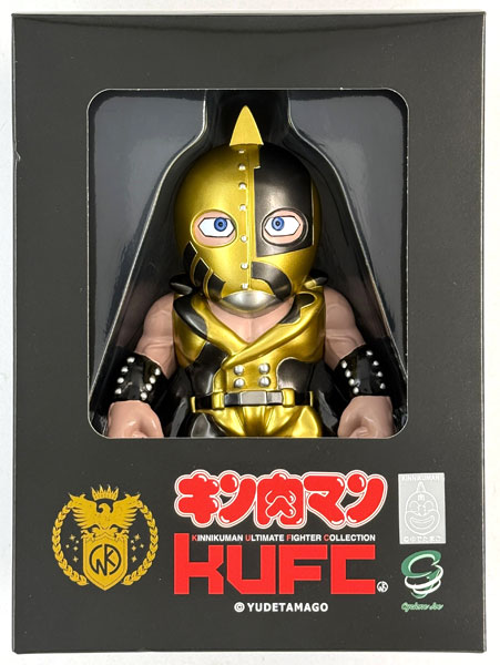 【中古】(本体B+/箱B)KUFC 02 キン肉マンソルジャー 原作 ゴールドメタリック 完成品フィギュア (ヨドバシカメラ限定)[サイクロンジョー]《発売済・在庫品》