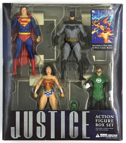 ジャスティスリーグ　フィギュアセット JUSTICE ACTION FIGURE BOX SET