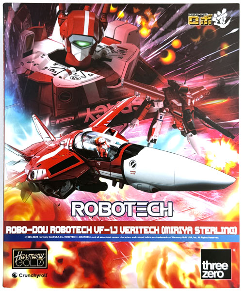 【中古】(本体B/箱B)ロボテック ロボ道 VF-1S ベリテック(ミリヤ・スターリング機)[スリー・ゼロ]《発売済・在庫品》