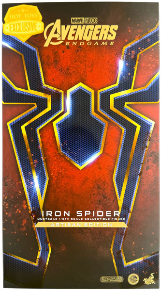 【中古】(本体A-/箱B)ムービー・マスターピース アルチザン 『アベンジャーズ/エンドゲーム』 1/6スケールフィギュア アイアン・スパイダー (トイサピエンス限定)[ホットトイズ]《発売済・在庫品》