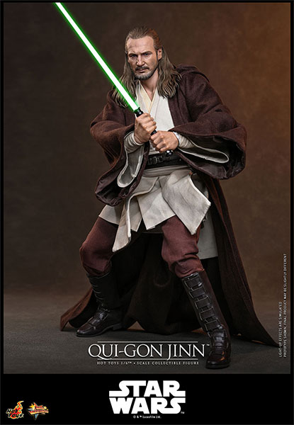 ホットトイズ MMS525 スター・ウォーズクワイ＝ガン・ジン 1/6フィギュア ムービー・マスターピース スター・ウォーズ EP1 1/6 クワイ=ガン