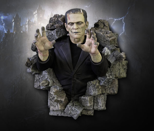 フランケンシュタイン 1/2スケール ウォールスカルプチャー フランケンシュタインの怪物[Hollywood Collectibles Group]【同梱不可】【送料無料】《１２月仮予約》