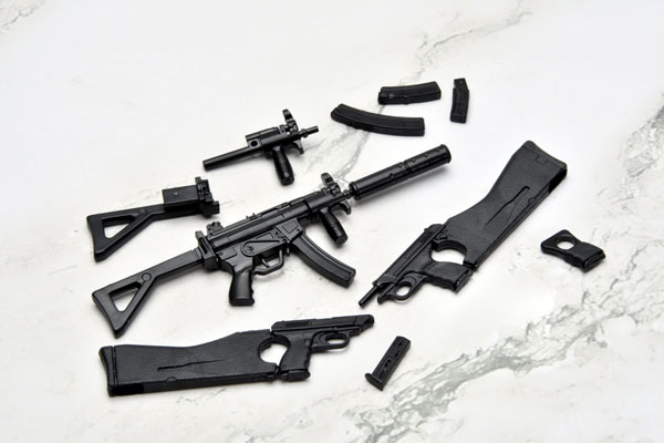 リトルアーモリー [LA-GG03]ガンスリンガー・ガール クラエス MP5・VP70タイプ 1/12 プラモデル