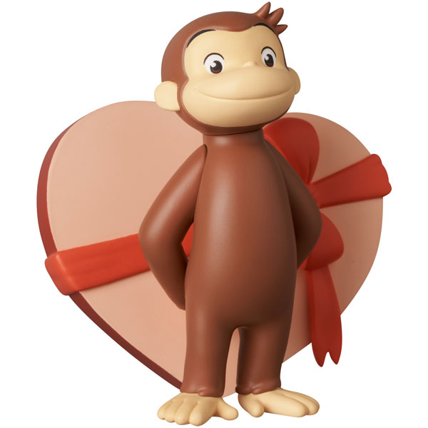 ウルトラディテールフィギュア No.955 UDF Curious George Curious George w/ Heart
