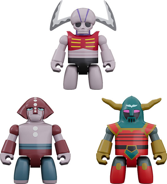 BRICKROID マジンガーZ 機械獣セット(1) 可動フィギュア[グッドスマイルカンパニー]《発売済・在庫品》