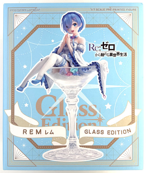 【中古】(本体B+/箱B)PRISMA WING Re：ゼロから始める異世界生活 レム グラス エディション ボーナス版 1/7 完成品フィギュア (プライム1スタジオ公式オンラインストア限定)[プライム1スタジオ]《発売済・在庫品》
