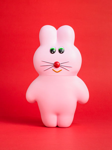 むにゅのソフビフィギュア プクプク いちごミルク