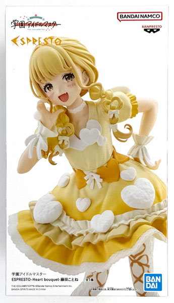 【中古】(本体A/箱B)学園アイドルマスター ESPRESTO-Heart bouquet-藤田ことね (プライズ)[BANDAI SPIRITS]《発売済・在庫品》