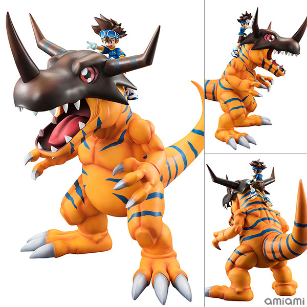 【限定販売】G.E.M.シリーズ デジモンアドベンチャー グレイモン＆八神太一 完成品フィギュア