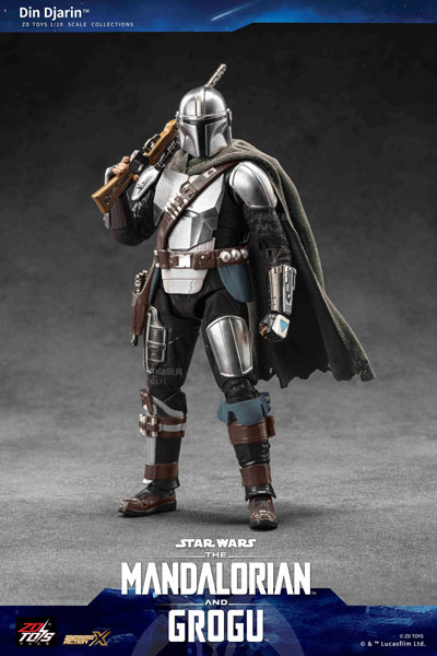 スター・ウォーズ アクションフィギュア マンダロリアン[ZD Toys