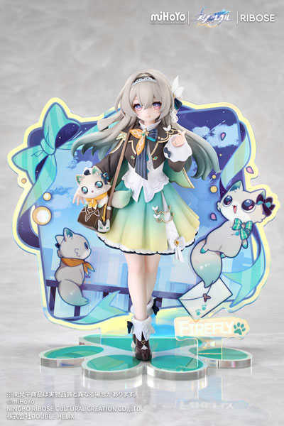 【限定販売】【特典】RISE UP+ 崩壊：スターレイル ちびねこシリーズ フィギュア ホタルVer. 完成品フィギュア