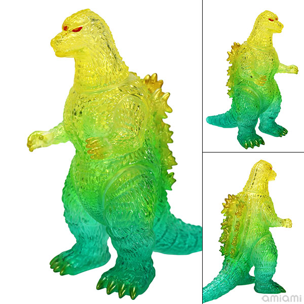 ゴジラフィギュア 透明ケース付き 19センチ MSS ゴジラEX 第18弾 ゴジラ(1989)ポスターイメージクリア Ver.[CCP