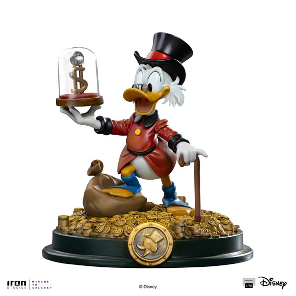 スクルージ・マクダックの置物 ダックテイル』アイアン・スタジオ スタチュー アートスケール 1/10