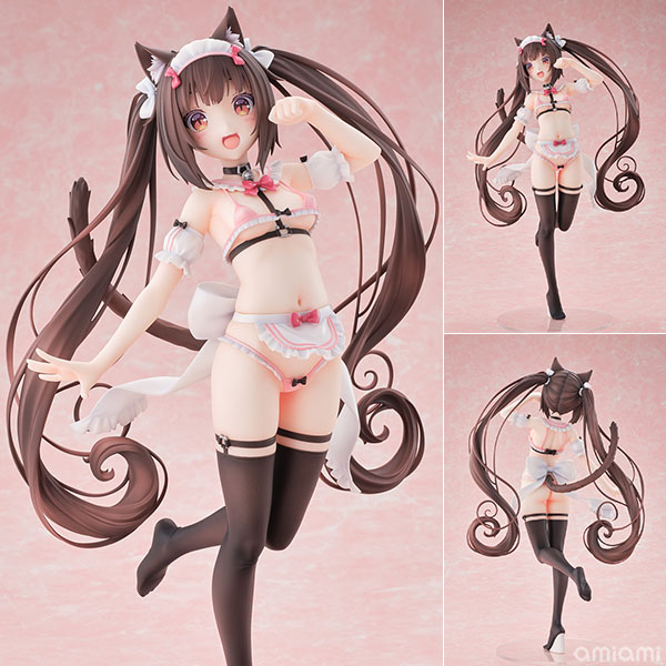 ネコぱら ショコラ マイクロビキニメイド-DX Edition- 1/5.5 完成品フィギュア