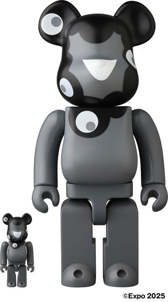 BE@RBRICK ミャクミャク (モノクロVer.) 100% & 400% BE@RBRICK ミャクミャク (モノクロVer.) 100% & 400%
