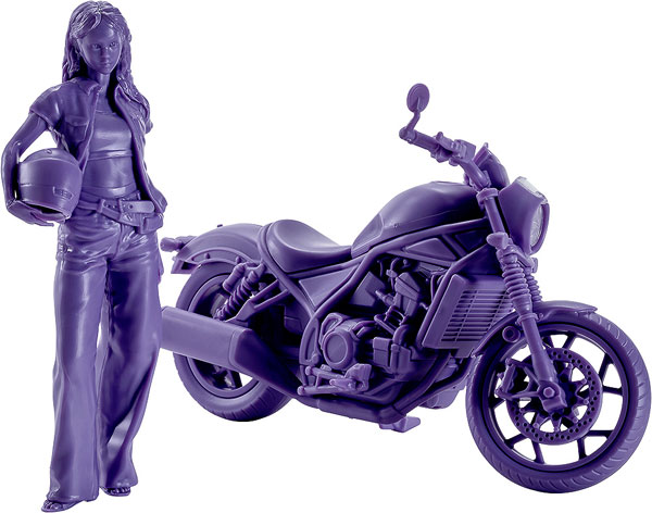 PLAMAX MF-101 Rider’s portrait Honda Rebel 1100 ネイビー 1/20 プラモデル PLAMAX MF-101 Rider’s portrait Honda Rebel 1100 ネイビー 1/20 プラモデル