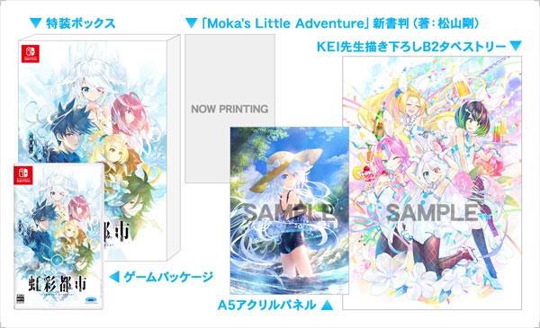 Nintendo Switch 虹彩都市 初回限定版[プロトタイプ]【送料無料