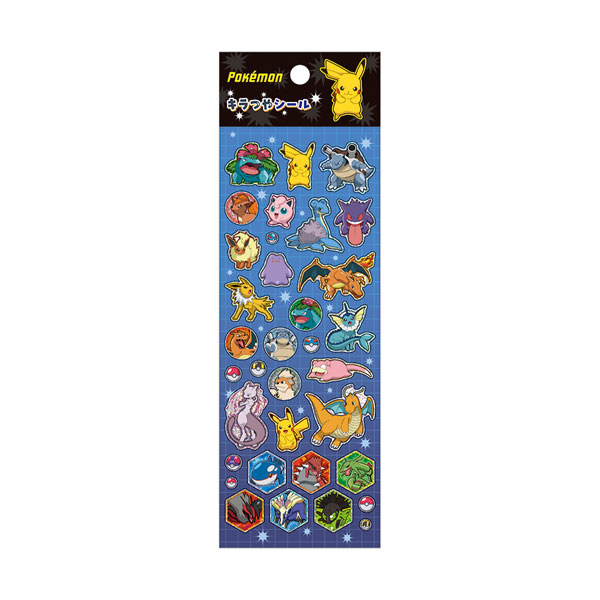 キラつやシール ポケットモンスターA[ショウワノート]《発売済・在庫品》