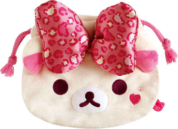 CA88702 リラックマ 「コリラックマいっぱい」 ぬいぐるみ巾着[サンエックス]《発売済・在庫品》