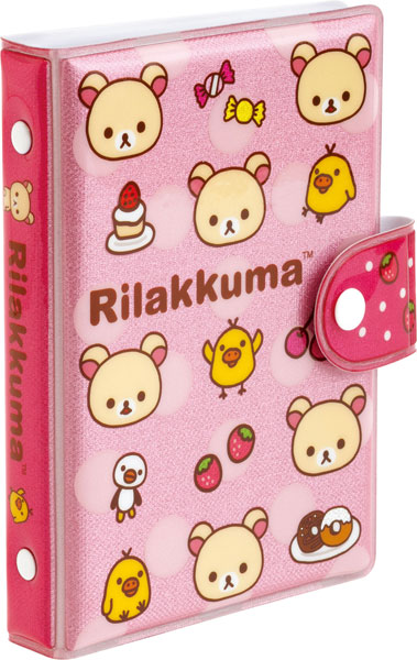 SE73403 リラックマ 「コリラックマいっぱい」 ふにふにシールバインダー[サンエックス]《発売済・在庫品》