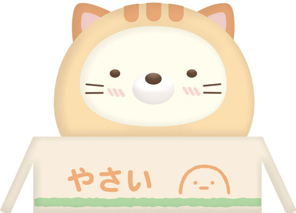 AB41704 すみっコぐらし プチすみっコねこぐらしマスコット ねこ