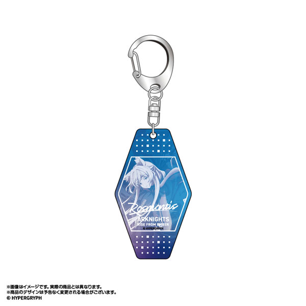 ARK KNIGHTS [RISE FROM EMBER] drawing gradation key chain Los Monteith [Amiami] “May Reservation”