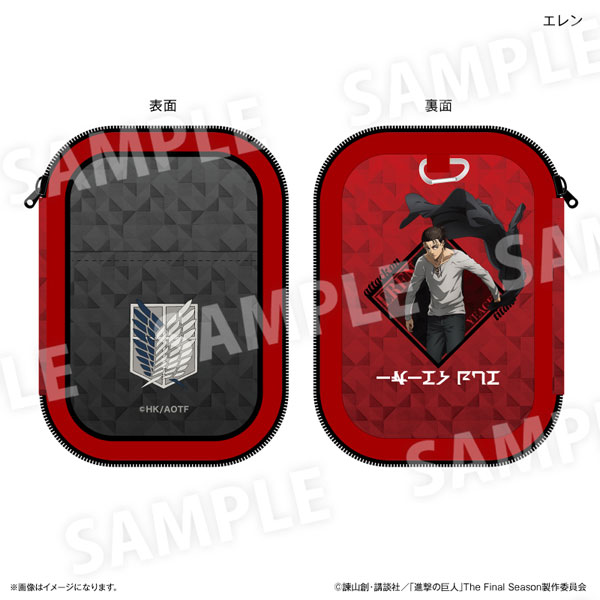 進撃の巨人 アクリルスタンドポーチ エレン[カルチュア・エンタテインメント]《０７月予約》