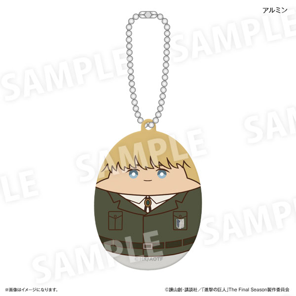 進撃の巨人 アクリルキーホルダー にぎにぎの楽園ver. アルミン[カルチュア・エンタテインメント]《０７月予約》